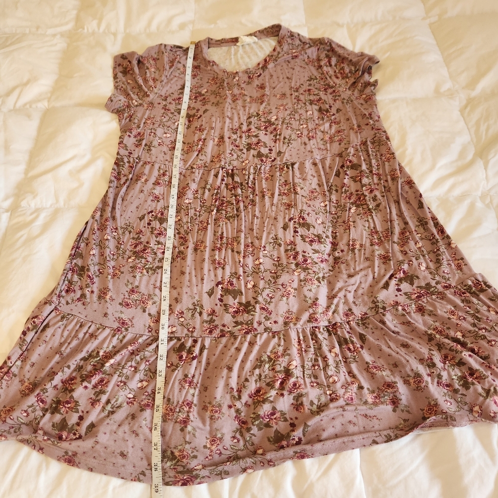 Olive & Oak Floral Flowy Dress | Women’s Size 3X | Cottagecore Fairycore - Picture 3 of 6